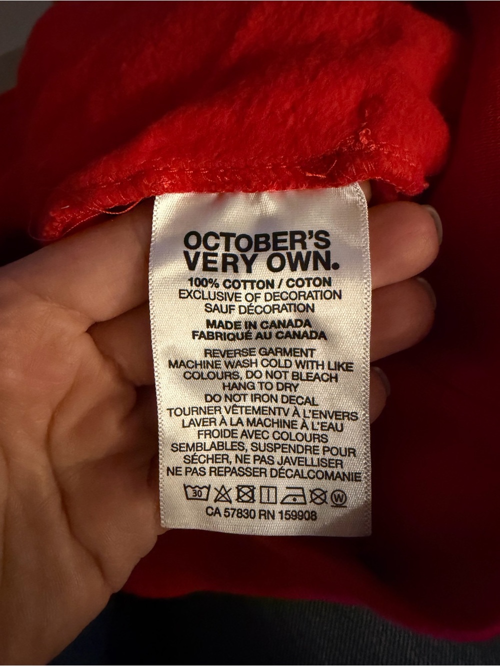 OVO Canada Day OG Owl Canada Exclusive Hoodie - Picture 5 of 5